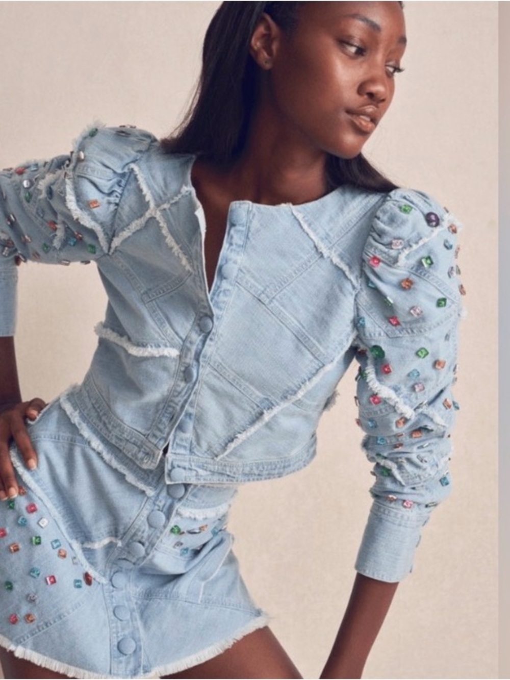 NWT LOVESHACK FANCY jacket